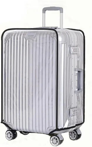 Vista 2 de Fundas de maleta fundas de equipaje para maleta protector de maleta protector de equipaje PVC impermeable maleta de viaje se adapta a la mayoría