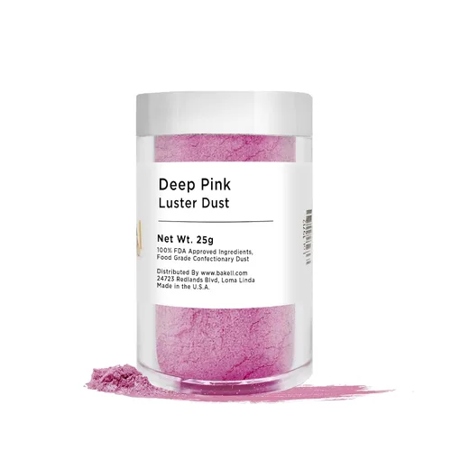 Vista 32 de BAKELL - Polvo colorante Luster Dust comestible Christmas Green, certificado Kosher, pintura y polvo 100 % comestible, de grado alimenticio, pintura