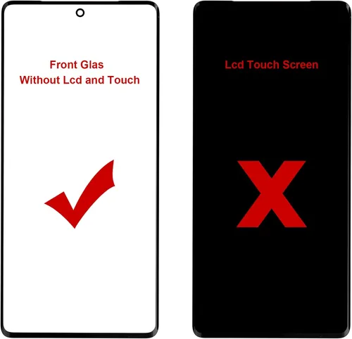 Vista 4 de Duotipa Nuevo panel frontal de vidrio para Google Pixel 7 Pro, reemplazo de pantalla de vidrio frontal para GP4BC/GE2AE de 6.7 pulgadas con kit