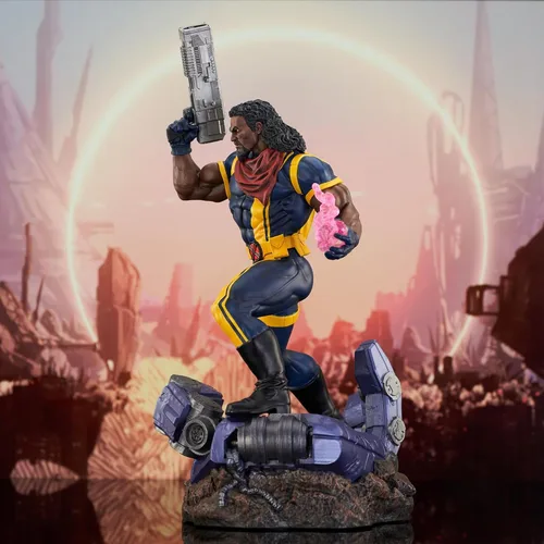 Vista 5 de Diamond Select Toys Marvel Premier Collection: X-Men Bishop Statue, multicolor, 12 pulgadas