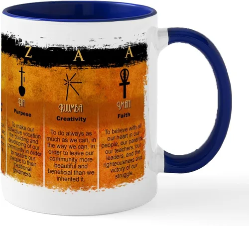 Vista 22 de CafePress Celebrate Kwanzaa - Taza de café de cerámica de 11 oz (11.0 fl oz)