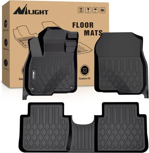 Vista 11 de Nilight Tapetes de piso TPE para Honda Odyssey 2011 2012 2013 2014 2015 2016 2017, para todo tipo de clima, forro de piso personalizado, resistente