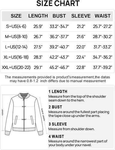 Vista 6 de MEROKEETY Sudaderas de manga larga con cremallera para mujer, chaquetas casuales sueltas con bolsillos