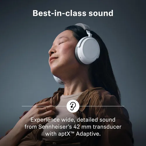 Vista 3 de Sennheiser MOMENTUM 4 - Auriculares inalámbricos, ANC, batería de 60 horas Negro