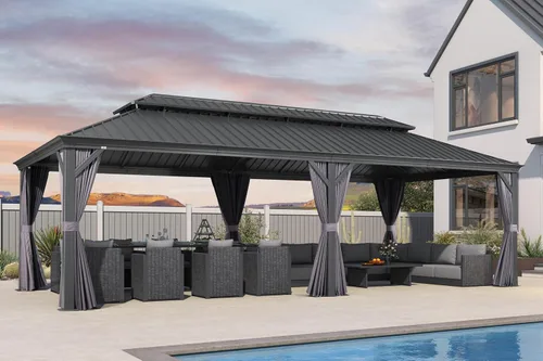 Vista 22 de Purple leaf - Gazebo para exteriores.