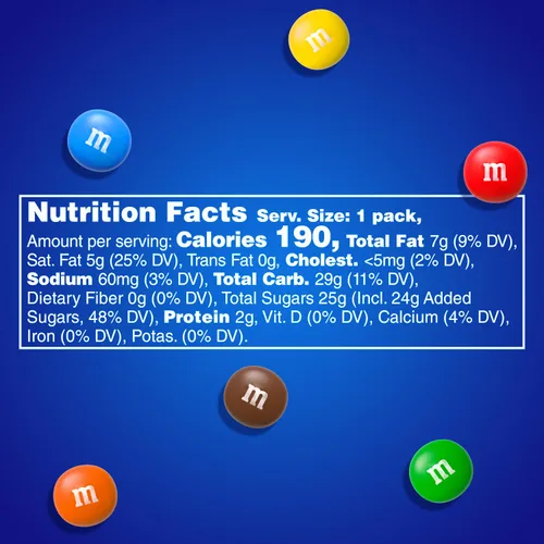 Vista 2 de M&M's golosinas de chocolate amargo