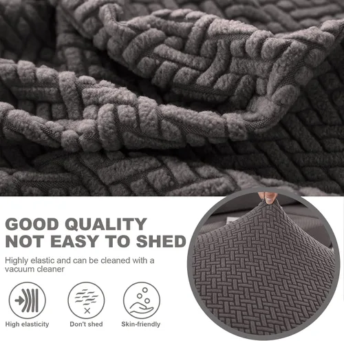 Vista 3 de Funda universal para sofá 2024, resistente al desgaste, fundas de cojín elásticas para sofá, fundas de sofá mágicas, protector de muebles