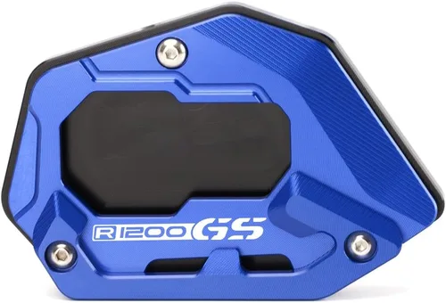 Vista 10 de Placa de soporte de extensión de soporte lateral para motocicleta compatible con BMW R1200GS LC/Adventure/Rallye Almohadilla de soporte