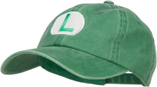 Vista 2 de e4Hats.com Mario Luigi Wario Waluigi Gorra bordada sin estructurar