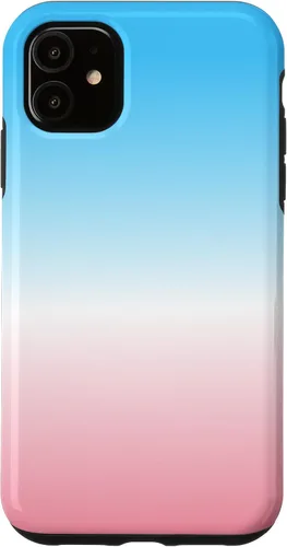 Vista 8 de Transgender Flag Colors Gradient Trans Pride Case for iPhone 17