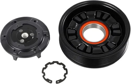 Vista 17 de cciyu Embrague del compresor del aire acondicionado para Ford Focus 2.0L 2000-2002 Asamblea de compresores de reparación de automóviles 57162 58162