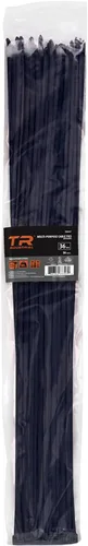 Vista 7 de Cable lazos multiuso TR Industrial TR88301 (100 piezas), 4 pulgadas, negro