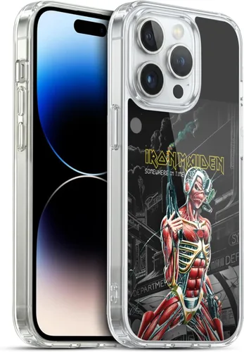 Vista 56 de Head Case Designs Funda de gel suave con licencia oficial de Iron Maiden Brave New World, compatible con Apple iPhone 7 Plus/iPhone 8 Plus Nuevo