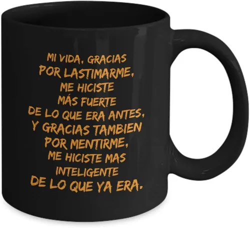 Vista 2 de Regalo para amigos Taza de café para hermanos Perfecto regalo para navidad, graduados, profesionales y estudiantes Vaso con afirmaciones