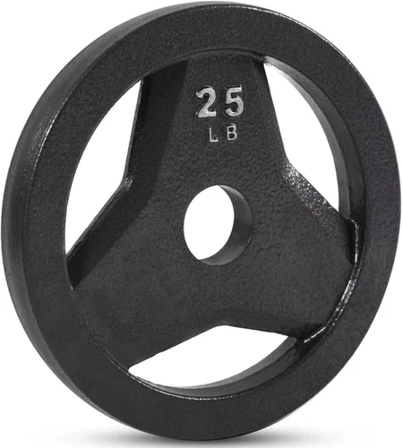 Vista 7 de JFIT Olympic 2 Inch Grip Plates and Bumper Plates for Barbell - Single Weights or Sets of 2 (Muliple Weights)