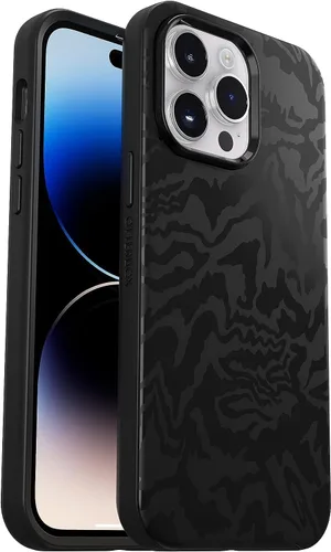 Vista 10 de OtterBox Serie Symmetry Clear Series+ Funda con MagSafe para iPhone 14 Pro Max (Solo) - No se ofrece al por menor - Instinto Animal