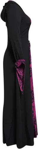 Vista 6 de Vestidos victorianos medievales para mujer, talla grande, vestido renacentista, disfraz de Halloween, cosplay, vestidos de baile hasta el suelo