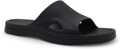 Vista 18 de FUNKYMONKEY - Sandalias antideslizantes para hombres, para baño, playa, interiores