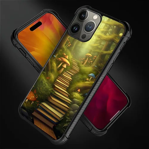 Vista 439 de Funda compatible con iPhone 15, diseño de elefantes africanos, diseño increíble a prueba de golpes, antiarañazos, carcasa trasera de policarbonato