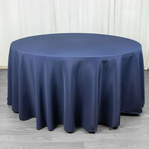 Vista 40 de Efavormart - Mantel redondo de poliéster de 90 pulgadas sin costuras de calidad comercial para banquetes de boda, restaurante