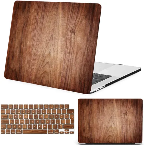 Vista 17 de Funda para MacBook Air 15.3'' A3448/A3241/A3114/A2941, lunares marrones