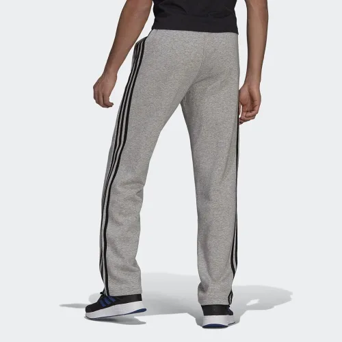 Vista 2 de adidas Men's Essentials Fleece Open Hem 3-Stripes Pants