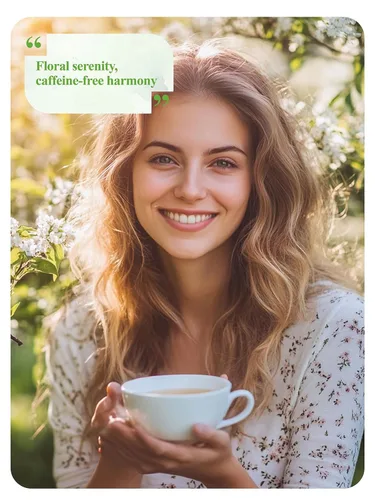 Vista 7 de LOOMICA Té verde de jazmín descafeinado, descafeinado, suave y refrescante, bolsas de té verde jazmín, naturalmente fragante con flores frescas