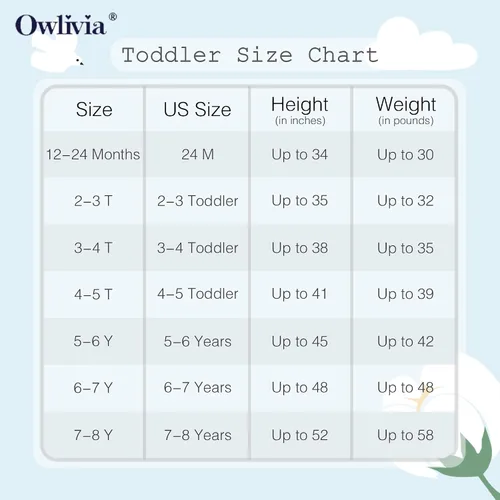 Vista 6 de Owlivia Conjunto de pijama de manga corta para bebé de algodón 100% orgánico, ropa de dormir de 2 piezas para niño y niña
