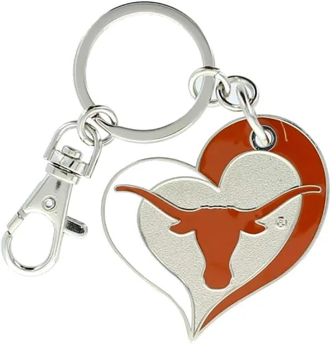 Vista 26 de aminco NCAA unisex-adulto Llavero de Corazón Espiral