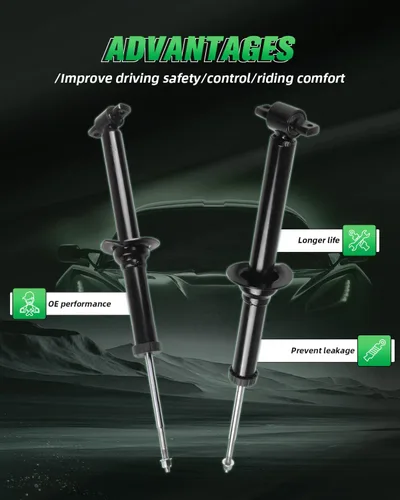 Vista 2 de SCITOO - Amortiguador trasero para Dodge se adapta a 2007-2009 para Chrysler Aspen, 2004-2009 para Dodge para amortiguadores Durango KG4159 Struts