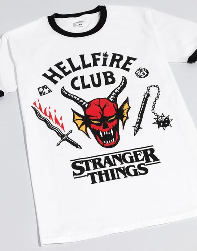 Vista 3 de Stranger Things Hellfire Club - Camiseta para adultos y hombres y mujeres