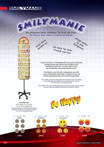 Vista 4 de Pegatina Smily Porky Conjunto de 3 de 150 x 105 mm