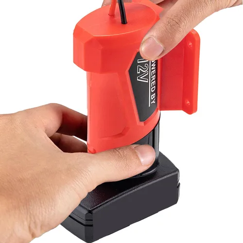 Vista 5 de Adaptador de batería para Power Wheel para batería Milwaukee 12V M12 con fusible calibre 14 para camión de montar DIY, robótica, juguetes RC