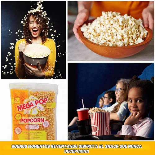Vista 7 de Paquetes de porciones de hervidor de palomitas de maíz de 4 oz (paquete de 8)