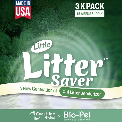 Vista 9 de Little Litter Saver Una nueva generación de desodorante de caja de arena para gatos Fórmula única para liberación lenta Aroma fresco natural
