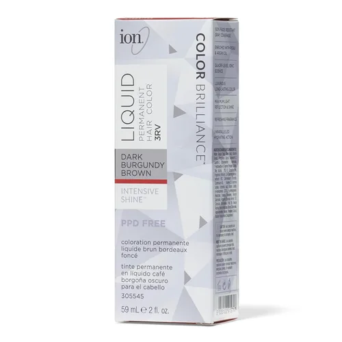 Vista 18 de ion 3R - Tinte líquido permanente para el cabello castaño oscuro 3R Rojo Oscuro Marrón