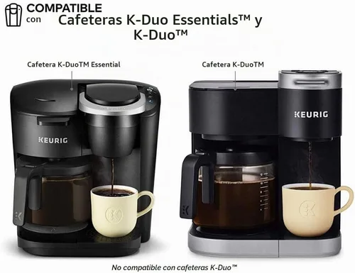 Vista 2 de Filtro de café reutilizable Keurig K Duo para K-Duo Hot & Iced(Gen 2), K-Duo Essentials y K-Duo Brewers Machine, cesta de café molido de malla