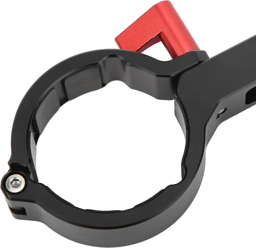 Vista 7 de Mango de metal - Montaje en el cuello - Soporte de brazo de extensión - Estabilizador de ángulo ajustable - Agarre de mango de cámara - para grúa 2S