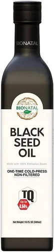 Vista 10 de BioNatal Aceite de semilla negra etíope 4.2oz de vidrio – Nigella sativa prensado en frío que produce aceite de semilla de comino negro, sin refinar