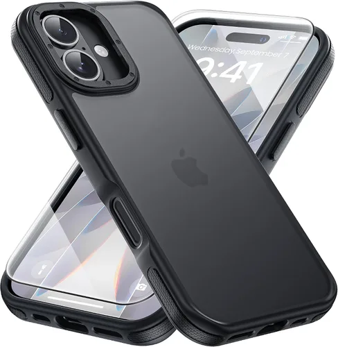 Vista 108 de Yriklso 3 en 1 Funda Magnética Fuerte para iPhone Air, 1X Protector de Pantalla + 1X Protector de Lente de Cámara, Cubierta Protectora a Prueba