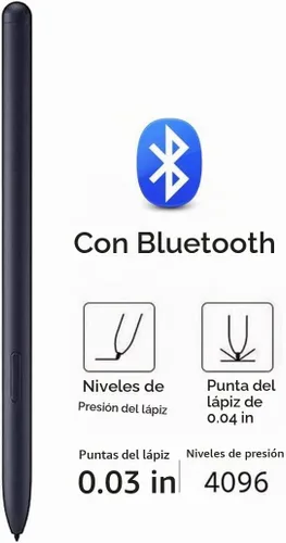 Vista 2 de Lápiz óptico para Galaxy Tab S8/S8+/S8 Ultra, color negro