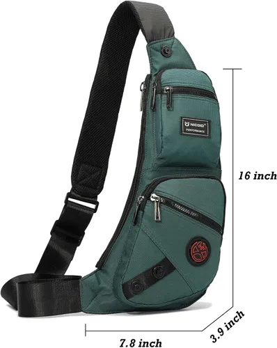 Vista 29 de Nicgid Sling Bag - Mochila bandolera para hombre), LYSB01NH075BJ-SPRTSEQIP