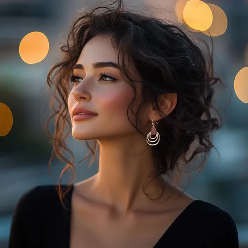 Vista 4 de SPUNKYsoul Aretes bohemios de 3 círculos, hechos a mano, ligeros de 2 pulgadas para mujer, joyería moderna, vintage, única, ideal para bodas