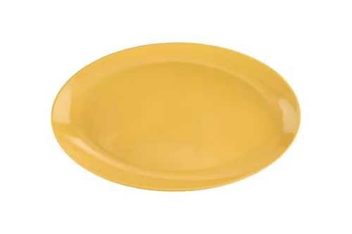 Vista 7 de G.E.T. OP-1580-CHI - Plato ovalado para servir con 15 chiles, apto para lavavajillas, plástico de melamina, colección Osslo
