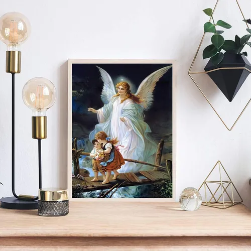 Vista 4 de JesMolla Kits de Pintura de Arte de Diamantes 5D DIY para Adultos, Tamaño Grande Taladro Completo Artes de Diamantes con Pedrería Pegada, Pintura