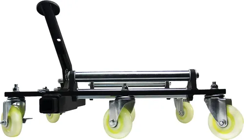Vista 3 de Trailer Valet Carrito Resistente de 6 Ruedas para Remolques de Eje Tándem – Capacidad de 2,000 Libras por Rueda – Maniobra Suave para Casas