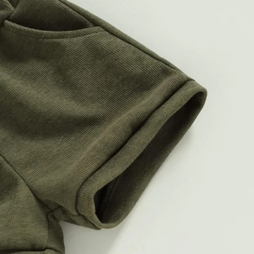 Vista 4 de Conjunto de 2 piezas de ropa de verano para bebés y niñas
