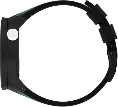 Vista 3 de Swatch Reloj de cuarzo biocerámico grande y audaz, Negro