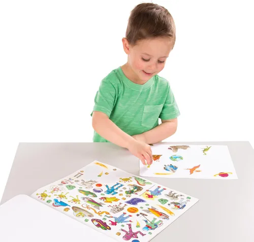 Vista 9 de Colección de calcomanías Melissa & Doug, azul, colección de calcomanías - azul , Azul