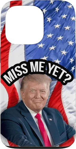 Vista 10 de iPhone 16 Anti-Biden Donald Trump Miss Me Yet Funny Political 2024 Case